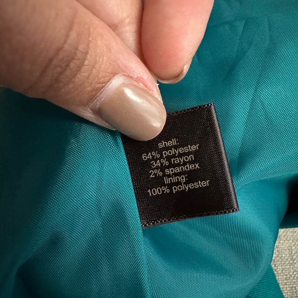 The Limited Teal Blazer - Picture 7 of 8